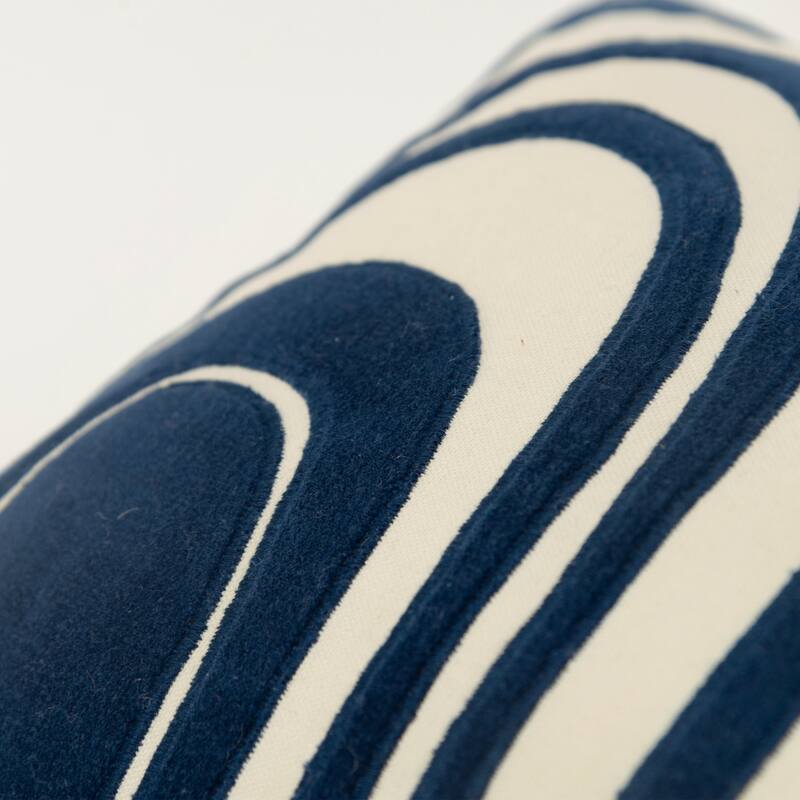 Rizzy Home Transitional Down Filled Pillow - 14"x26"