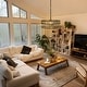 preview thumbnail 6 of 13, Aulia Modern 3-Light Black Crystal Drum Chandelier for Living Dining Room