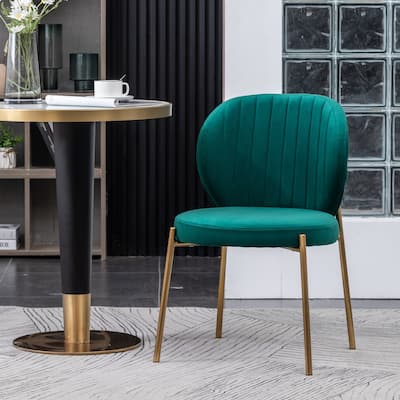 Contemporary Velvet Upholstery Dining Chair for Dining Room