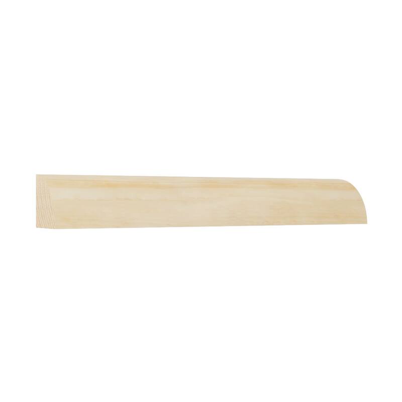 WM103: 1-1/16-in D x 1-1/16-in W x 96-in L Americraft Finger-Joint Pine Quarter Round Moulding