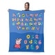 preview thumbnail 25 of 74, Hasbro Peppa Pig Silk Touch Throw Blanket