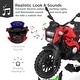 preview thumbnail 8 of 29, Kids ride on motorcycle, 12V Electric Dirt Bike with Training Wheels Red