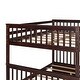 preview thumbnail 10 of 10, Full-Over-Full Bunk Bed with Ladders and Two Storage Drawers