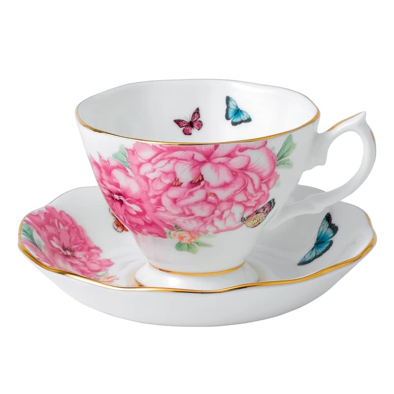 Royal Albert Miranda Kerr Friendship Teacup & Saucer Set On Sale Bed Bath & Beyond 36223108