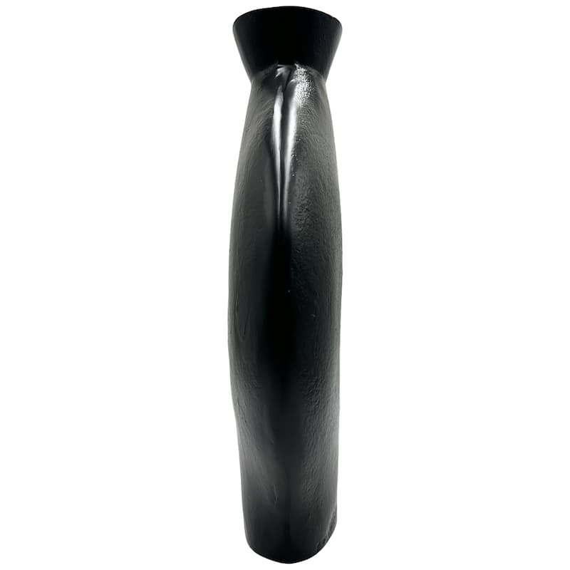 18 Inch Tall Decorative Handmade Aluminum Bottle Flower Vase