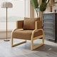 preview thumbnail 15 of 35, Corvus Danzig Teddy Fabric 1-Piece Accent Chair