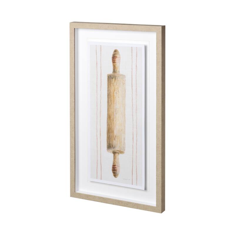 Floursack Kitchen I Framed Art Print