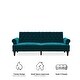 preview thumbnail 12 of 41, The Novogratz Upholstered Cassidy Futon Convertible Couch