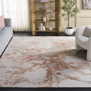 SAFAVIEH Handmade Fifth Avenue Nahoko Mid-Century Modern Wool Rug