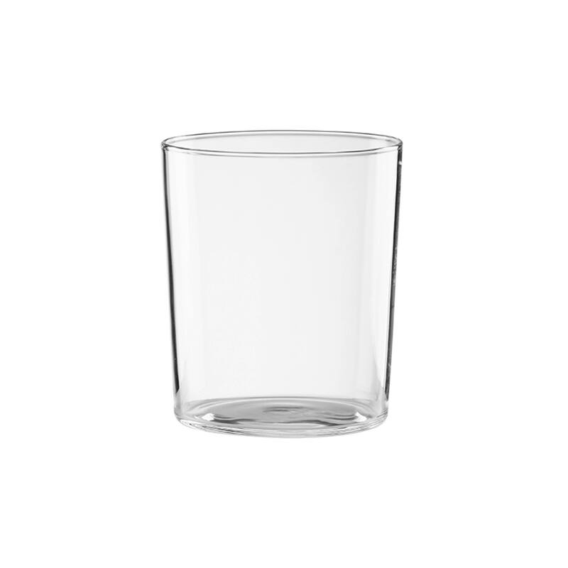 Oneida Stackables Drinkware, Set of 12, Tall and Short Glasses - (6) Tall: 4" H x 3.5" Round; 14 fl. oz.