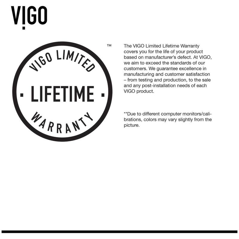 Vigo Wisteria 23-1/8" Matte Stone� Vessel Bathroom Sink with Niko