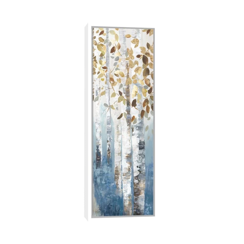 iCanvas "New Path IV" by Allison Pearce Framed Canvas Print - 72x24 - White