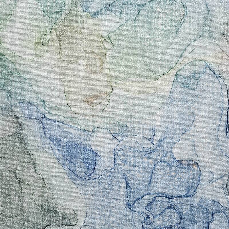 Dava Contemporary Abstract Weather Resistant Versatile Elegance Outdoor Rug