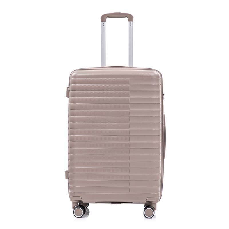 14IN 20IN 24IN 28IN 4 pcs/set in PP Spinner Wheel Luggage, Carry on Suitcase, Iron Pull Rod, Combination Password Lock