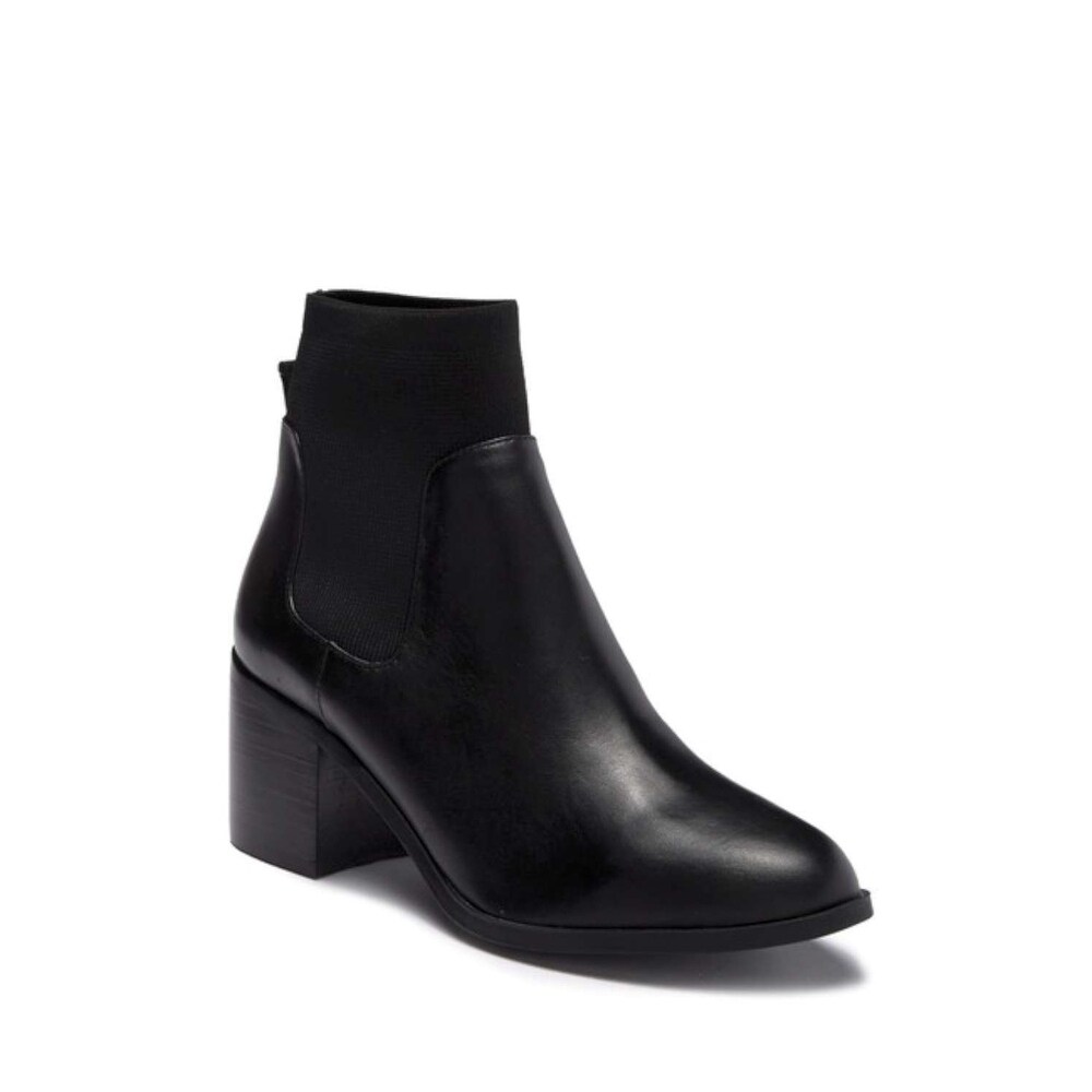 steve madden black boots womens