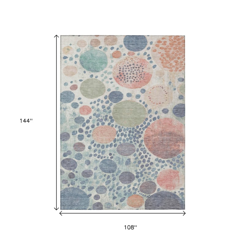HomeRoots Geometric Transitional Rectangle Outdoor Rug