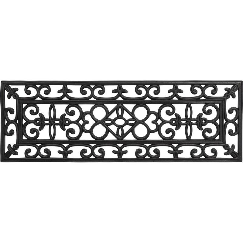 Rubber Stair Treads Doormat Non-Slip Weather-Resistant - 1 Mats