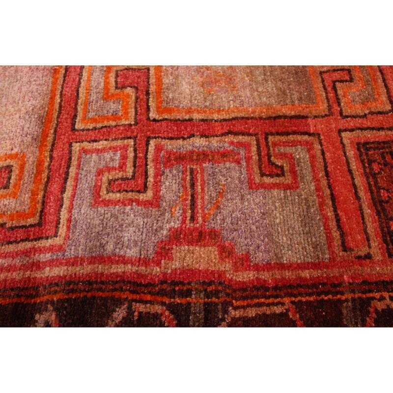 ECARPETGALLERY Hand-knotted Konya Anatolian Light Red Wool Rug - 5'0 x 7'7