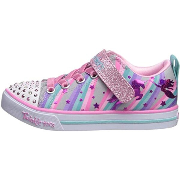 Shop Skechers baby girls Sparkle Lite-magical Rainbows ...