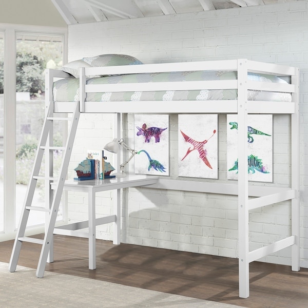 Copper Grove Camber White Twin Study Loft. Opens flyout.