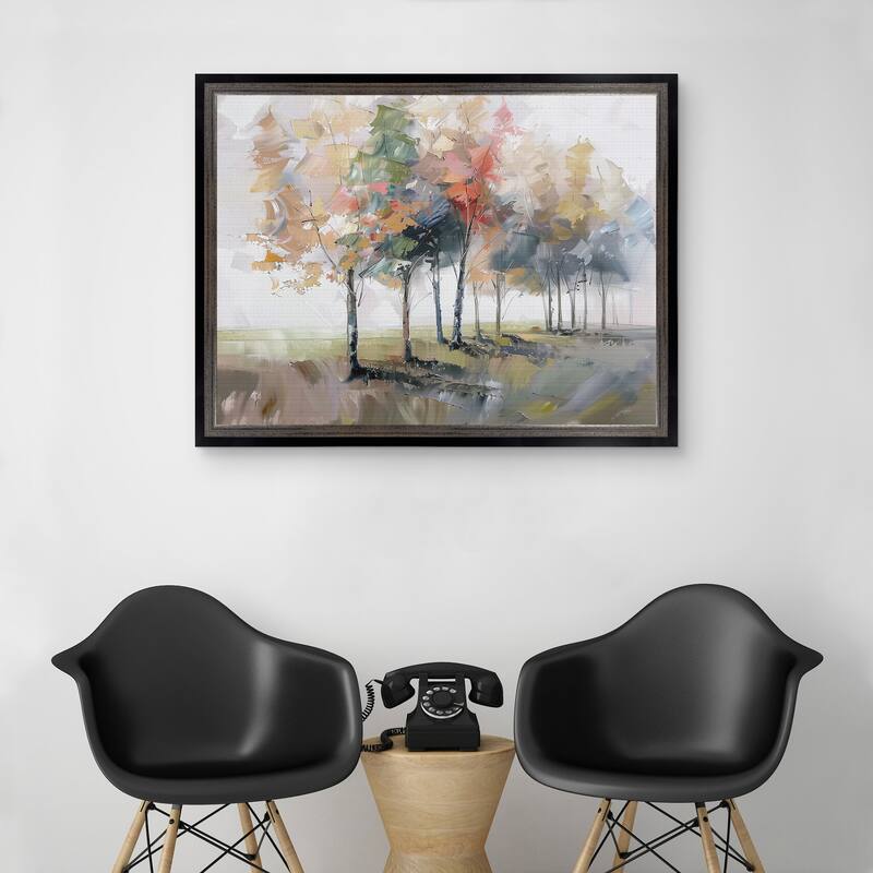 Masterpiece Art Gallery| Nature's Palette I by Annabelle Hall - Framed Canvas Print