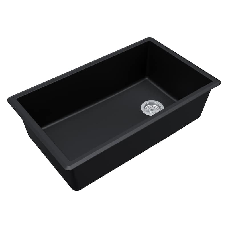 Karran Undermount Quartz Single-bowl Kitchen Sink