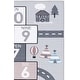 preview thumbnail 27 of 28, SAFAVIEH Kids Playhouse Machine Washable Slip Resistant Arendine Hopscotch Area Rug