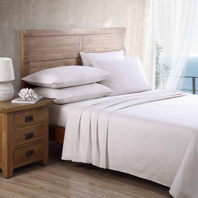 Tommy Bahama 1000 TC Cotton-Rich Sateen 6 Piece Bonus Sheet Set