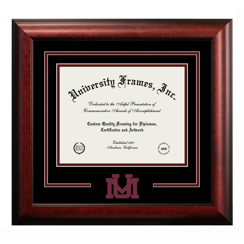 University of Montana Grizzlies 10w x 8h Spirit Diploma Frame