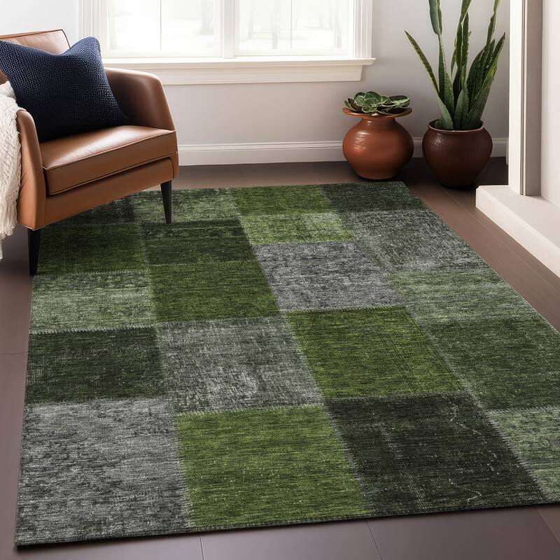 Premium Washable Super Soft Vintage Global Mayfield Rug