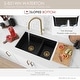 preview thumbnail 5 of 26, Composite Granite Dual-Mount 30" Double-Bowl kitchen Sink - 30" x 18" x 9.50"