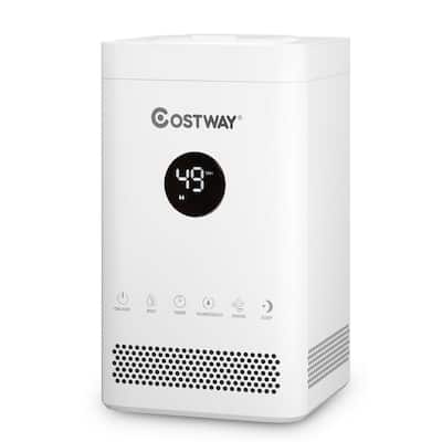 Costway 3.5L Quiet Top Fill Air Humidifier w/ 3-Level Mist Timer Sleep