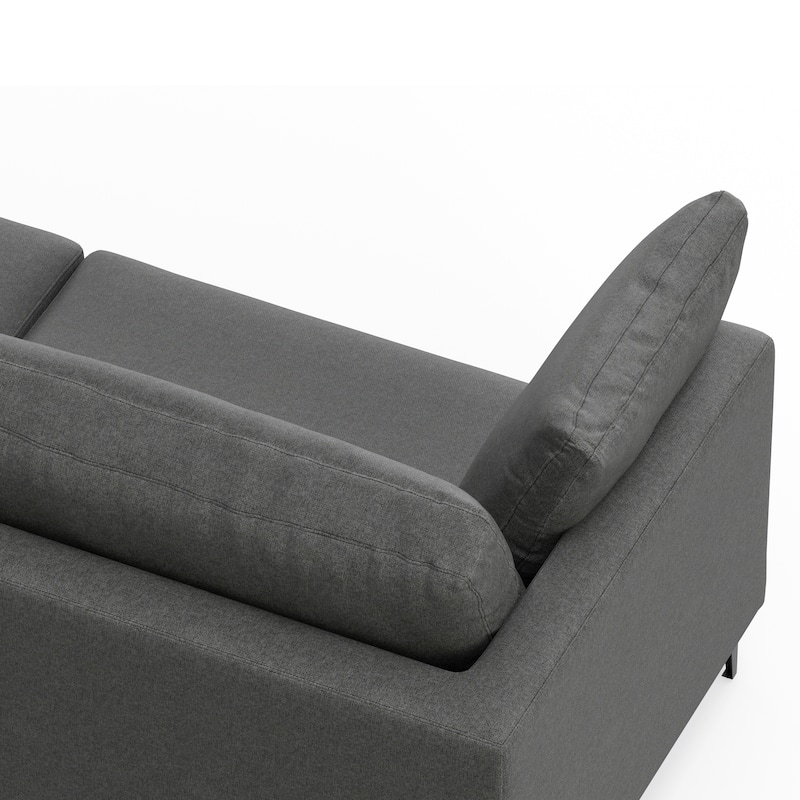 WyndenHall Lana 90-inch Sofa in Tightly Woven Performance Fabric