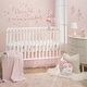 preview thumbnail 7 of 5, Lambs & Ivy Ballerina Baby Pink with Gold Stars 2-Sided Soft Baby Blanket