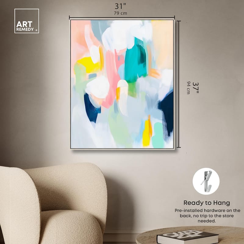 Layered Lush III Canvas by Art Remedy