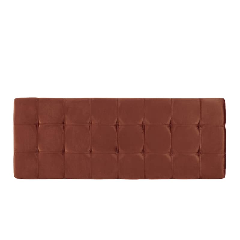 Entryway Bench, Modern Velvet Upholstered Window Storage Bench