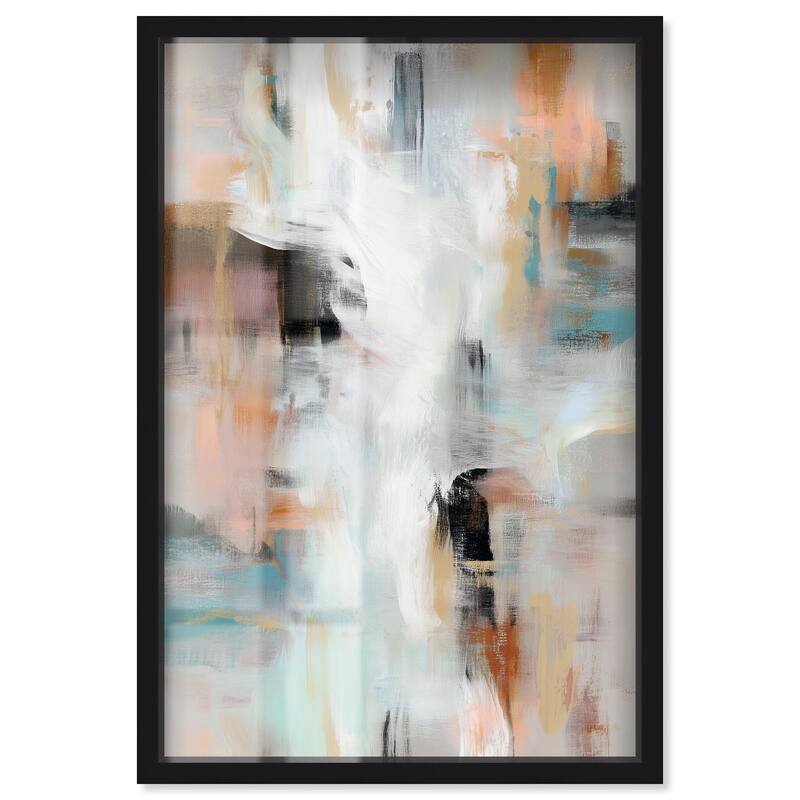 Gilded Mist Shadowbox by Art Remedy - Black - 30" x 45"