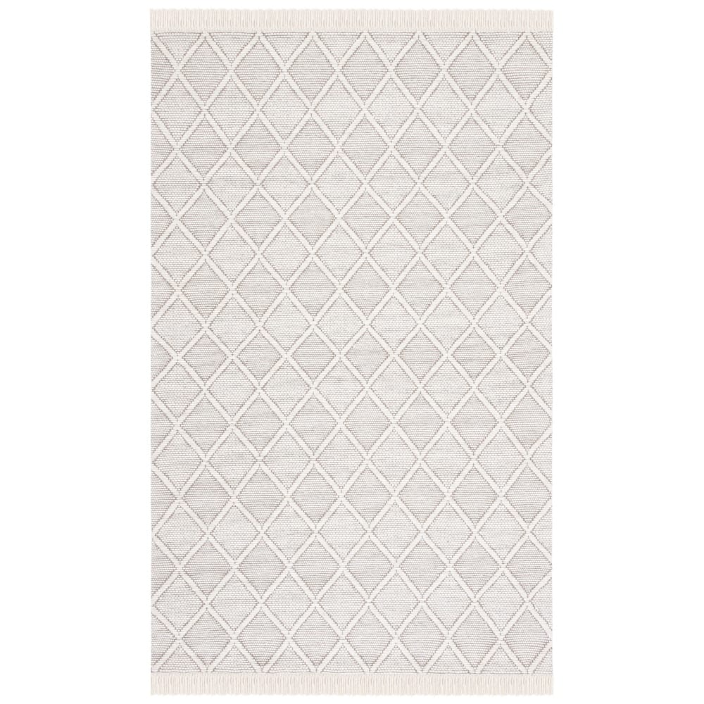 SAFAVIEH Handmade Natura Mirbana Wool Fringe Rug