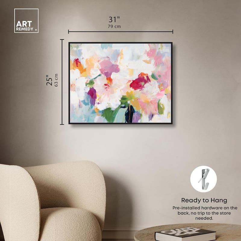 Bold Brushstroke I Canvas by Art Remedy