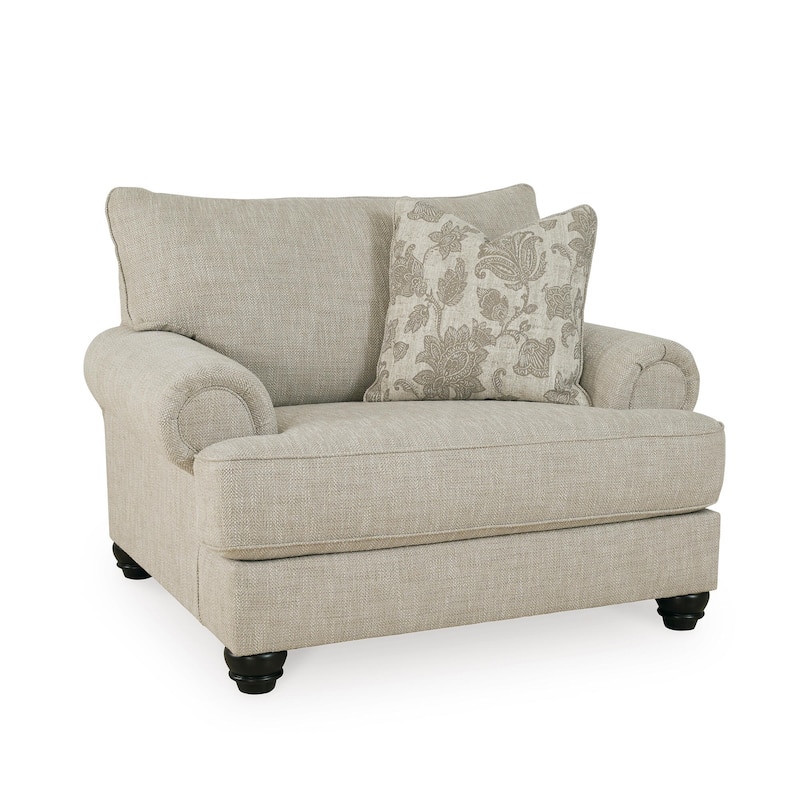 Signature Design by Ashley Asanti Beige Oversized Chair - 51"W x 44"D x 40"H