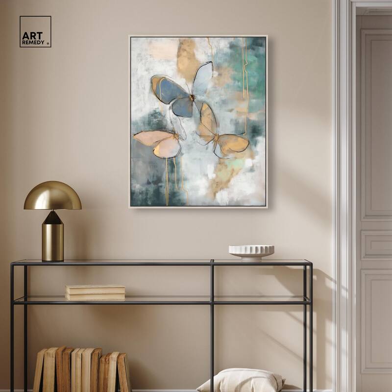Butterflies Dream II Canvas by Art Remedy