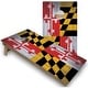 preview thumbnail 1 of 5, Maryland Flag Outdoor Cornhole Set All-Weather 2x4 - Include ALL Accessories