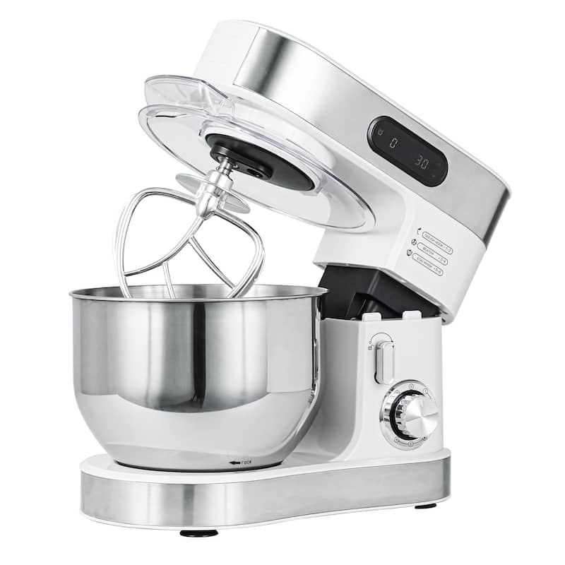5.5-Quart Modern 6 Speeds Tilt-Head Kitchen Stand Mixer