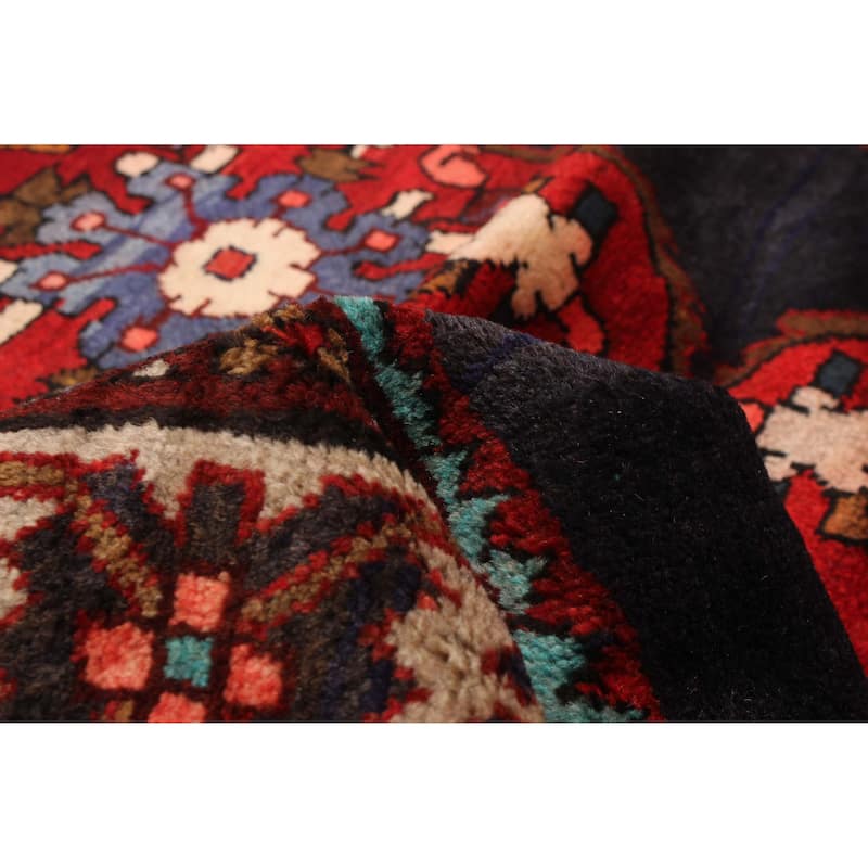 ECARPETGALLERY Hand-knotted Anadol Navy Wool Rug - 3'7 x 9'10