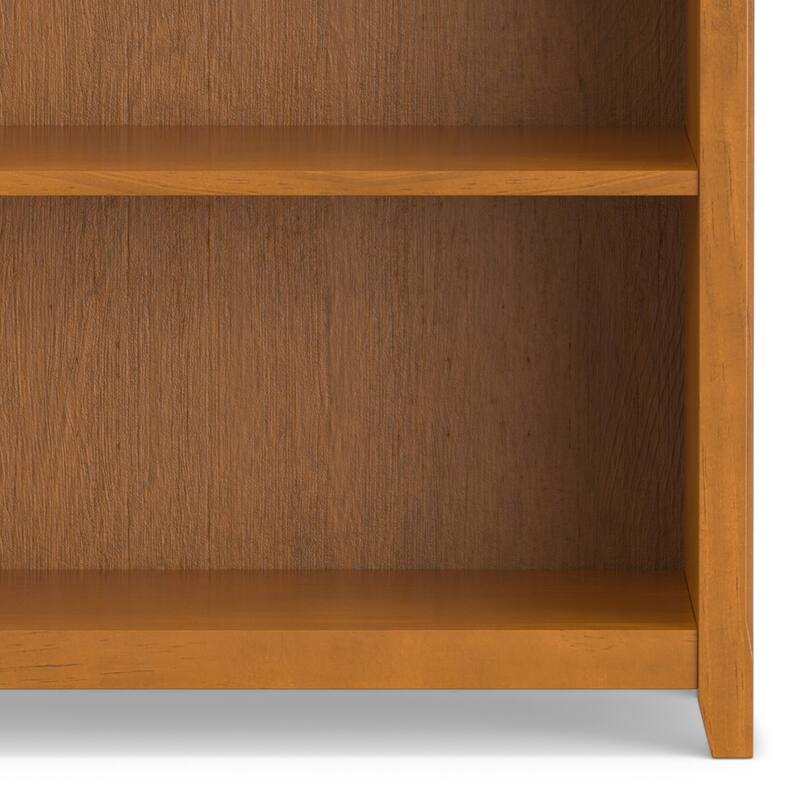 WYNDENHALL Halifax 30" Wide Solid Wood Transitional 5 Shelf Bookcase - 30"w x 14"d x 70" h