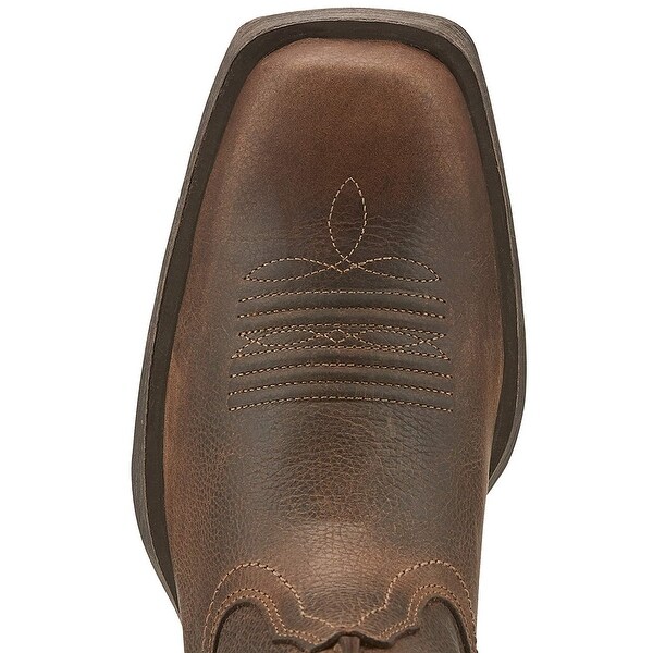 men's rambler wide square toe western cowboy boot