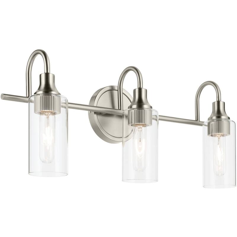 Kichler 55211 Kavi 3 Light 23" Wide Vanity Light with Clear Glass
