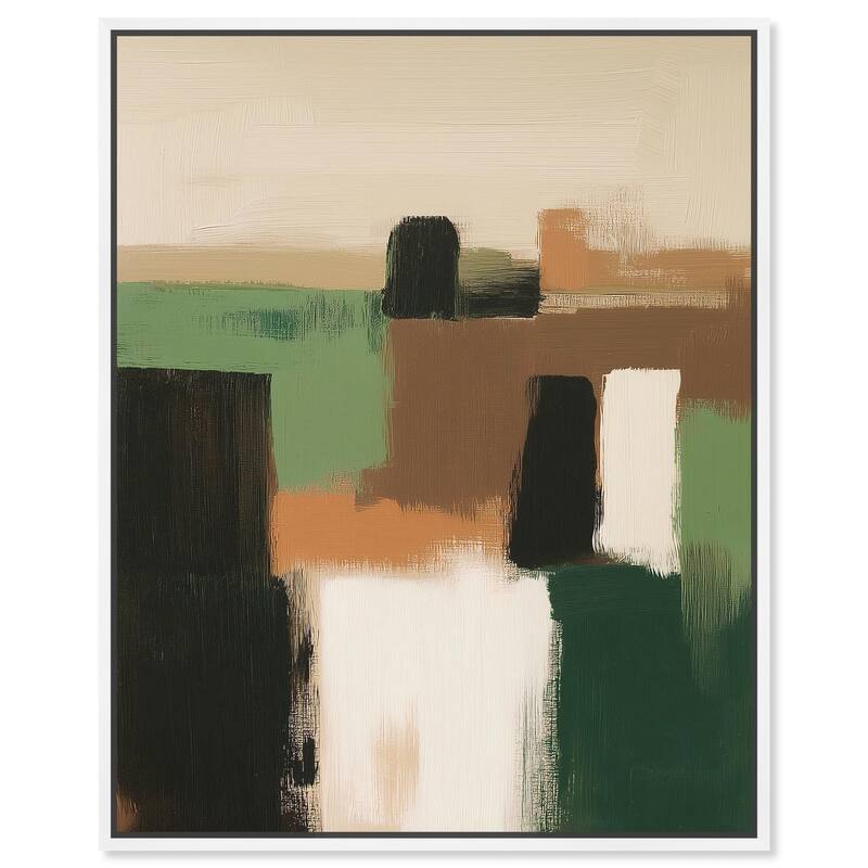 Underbrush Musings II Canvas by Art Remedy - 16" x 20" - White