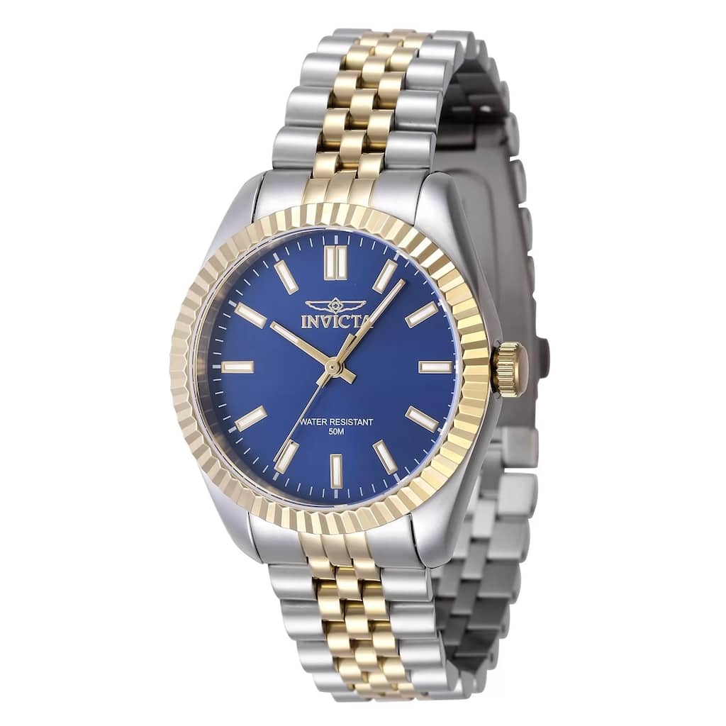 Invicta Women's 47502 Specialty Quartz 3 Hand Blue Dial Watch