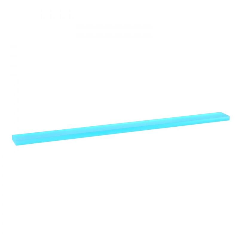 Acrylic LED Wine Bottle Shelf Wall-Mount with Remote - 60 inch